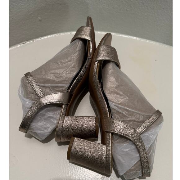 NATURALIZER NIB $120 Bristol Dress Sandal Gold Size 9.5W - Picture 8 of 10